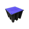 Plastová záchytná jímka s HDPE roštom pre 1 IBC kontajner, 1100 l - ECO