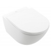 Villeroyboch VILLEROY & BOCH SUBWAY 3.0 závěsné WC, se SoftClosing sedátkem, TwistFlush splachování, CeramicPlus, alpská bílá