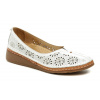 Urban Ladies 322-24 biele dámske nadmerné mokasíny EUR 42