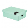 oxybag krabica lamino malá - 35,5 x 24 x 9 cm - PASTELINI Zelená