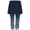 Dámske sukne Head Dynamic 3/4 Tights Skort W - dark blu/print vision w - Modrý (XS)