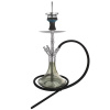Vodná fajka Kaya Shisha 480CC INOX Giza Silver Lightgrey 4S 57cm