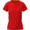 Active 140 Raglan - Crew neck Tričko dámske STEDMAN, červená Scarlet, L