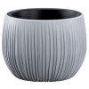Kovotvar Kvetinac Beton Bowl ,144x110 mm sivý