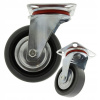 Otočné kolieska Pro 75 mm, nosnosť 50 kg, 4 ks