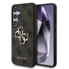 Guess PU 4G Metal Logo Samsung Galaxy S25 hnedá 57983124083