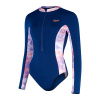 Dámske Jednodielne plavky SPEEDO LS PNL PRT SWMSUIT 8-00308014496 – Fialová