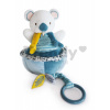 Plyšová koala s melódiou Yoca le Koala Music Box Doudou et Compagnie modrá 20 cm v darčekovom balení od 0 mes DC3673