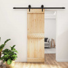 zahrada-XL Posuvné dvere so sadou kovania 70x210 cm borovicový masív 3203230