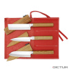 Japonské nože 719195 - Small Knife with Sheath, 3-Piece Set