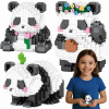 KONŠTRUKČNÉ KOCKY 3 V 1 SADA PANDA NA STAVANIE MINI KOALA NA DARČEK