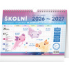 NOTIQUE Školský plánovací kalendár s háčikom 2027, 30 x 21 cm