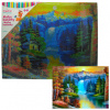 Sparkys Diamantové maľovanie Vodopád 40 x 50 cm