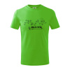Profil kopca - Malá Fatra - Tričko detské bavlnené - 158 cm/12 rokov ( Apple Green )