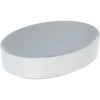 GEBERIT VariForm oválne umývadlo na dosku bez otvoru, bez prepadu, 550 x 400 mm, biela, 500.771.01.2