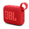JBL GO 4 Bluetooth prenosný reproduktor (v5.3, 850mAh vnútorná batéria, 4.2W, IP67 vodotesný) ČERVENÝ