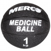 Black gumená medicinbalová lopta hmotnosť 1 kg - 5 kg