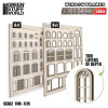 Green Stuff World Arched Classic Miniature Windows - Large / Oblúkové miniatúrne okná Classic - veľké