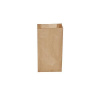 Desiatové papierové vrecko hnedé 12+5 x 24 cm `1kg` [500 ks]