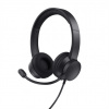 TRUST sluchátka s mikrofonem HS-260, USB, PC headset 25334