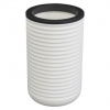 Téglik na zubné kefky KOBE WHITE, 7009568, rozmer 6,8 x 6,8 x 11,3 cm, IMPOL TRADE