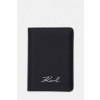 Dámske kožené puzdro Karl Lagerfeld K/SIGNATURE B2W32069 čierna ONE SIZE