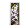 Fototapeta samolepiace na dvere vodopád v lese 75x205
