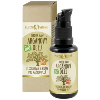 Purity Vision Raw Bio arganový olej 30 ml