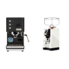 Profitec GO, black + Eureka Mignon Perfetto, CR white