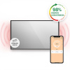 Klarstein La Palma 1000 smart, infračervený ohrievač 2 v 1, 120 x 60 cm, 1000 W, zrkadlová predná časť (HTR10-LaPalmaS1000B)