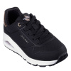 Skechers Uno Stand On Air Junior Girls Trainers Black/Pink 5 (38)