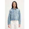 Calvin Klein Jeans bunda dámska LV047F677G modrá XS