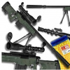 Pištoľ - replika ostreľovacej pušky SNAJPERKA AWP 108 cm