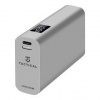 Powerbanka Tactical EDC Brick, 9600mAh Raw, PD 22,5W (57983118917) strieborná