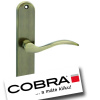 COBRA KRISTINA Povrch: OFS - bronz česaný, Rozteč: 90 mm, Prevedenie: PZ LI (kľučka ľavá/guľa)
