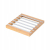 MAT Group držiak na hrniec 22,2x22,2x2 cm Cr + bambus