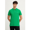 Bavlnené polo tričko United Colors of Benetton 3089J3179 zelená S
