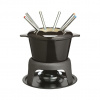 Litinové fondue černé MASTER CLASS - KitchenCraft (Litinová sada na masové/sýrové/čokoládové fondue černé MASTER CLASS - KitchenCraft)