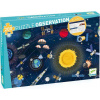 Puzzle Vesmír s knižkou 200 dielikov Djeco 6+