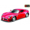 Bburago Alfa 8C Competizione metalíza červená 1:32