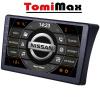 TomiMax Nissan Navara Android 14 autorádio s WIFI, GPS, USB, BT HW výbava: QLED 8 Core 8GB+256GB HIGH - iba displej A,C