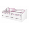 Detská posteľ LULU II 180x80 BABY BOO šuplíky + mat (Detská posteľ LULU II 180x80 BABY BOO šuplíky + mat)