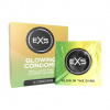 EXS Glow kondómy 3 ks
