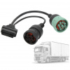 OBD2 adaptér kábel 6PIN J1708 9PIN J1939 16PIN