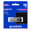Flash disk GOODRAM UTS3 16GB čierno-strieborný