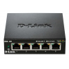 D-Link DGS-105 Nespravované L2 Gigabit Ethernet (10/100/1000) Čierna (DGS-105)