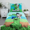 Jerry Fabrics povlečení bavlna Minecraft Mobs Here 140x200+70x90 cm