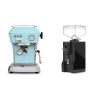 Ascaso Dream ONE, Kid Blue + Eureka Mignon Specialita, BL black