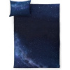 Posteľná bielizeň Hayka nočná obloha jednoduchá 150 x 200 cm
