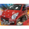 Plexi, ofuky SUZUKI Alto 5D, 2010 =>, přední